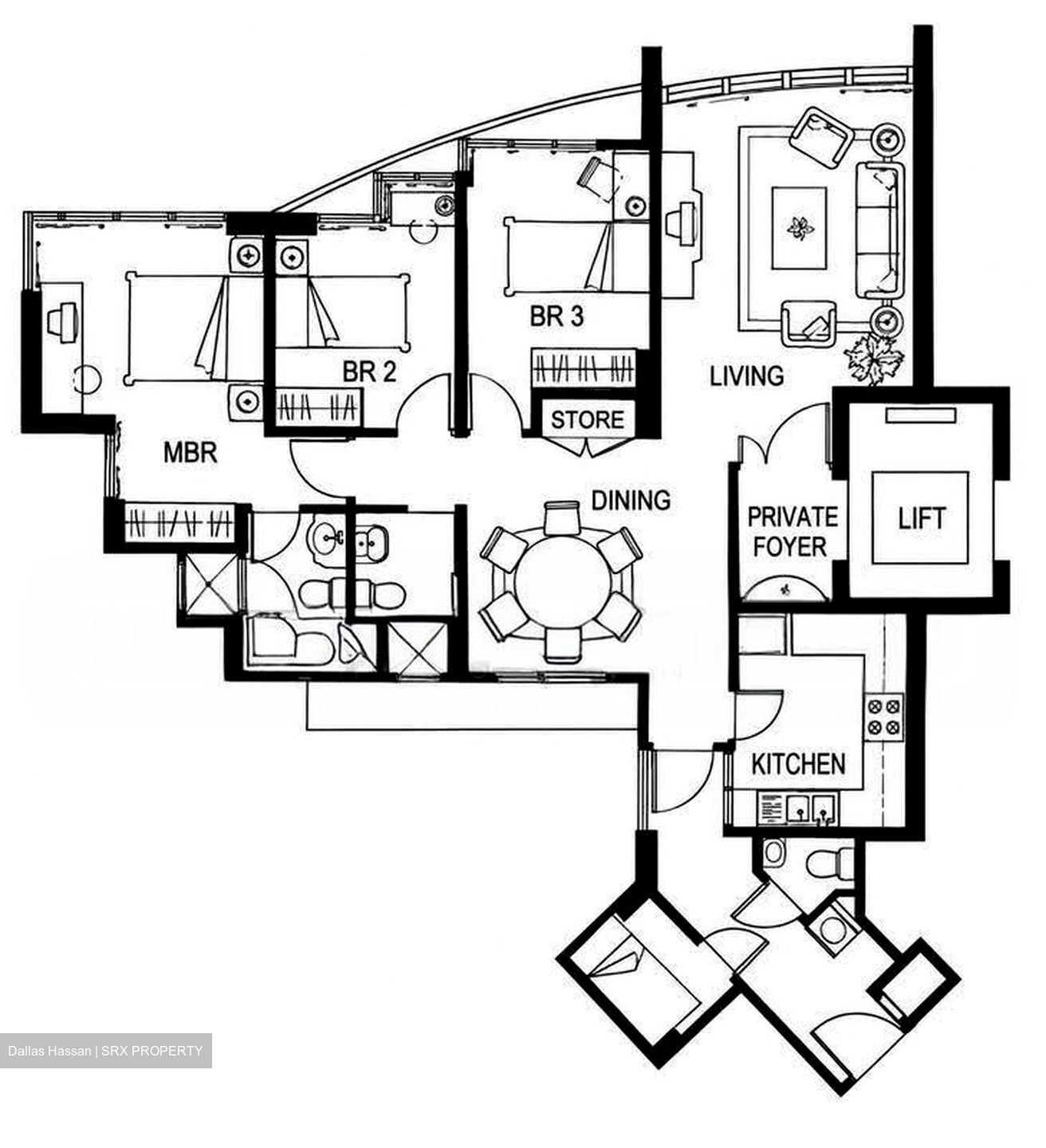 Palm Gardens (D23), Condominium #625904291